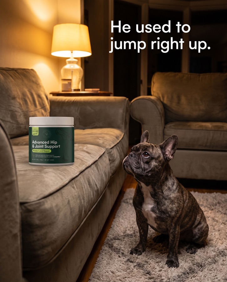The same product in a different living room scene